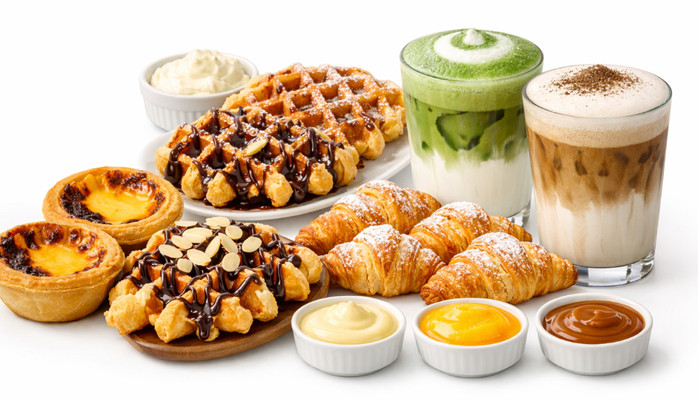Cuông - Tart, Croffle & Croissant Mini - Tùng Thiện Vương