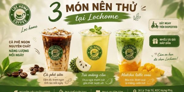 Lochome Cần Thơ - Trà & Cà phê - KDC Hưng Phú