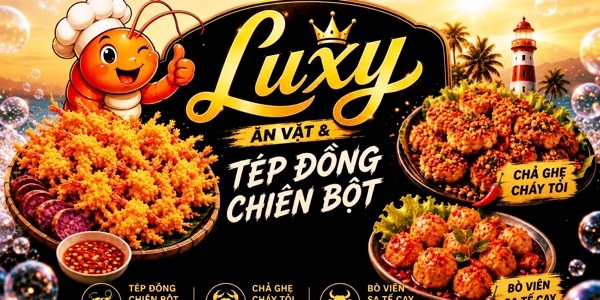 LuXy Ăn Vặt & Tép Chiên Bột