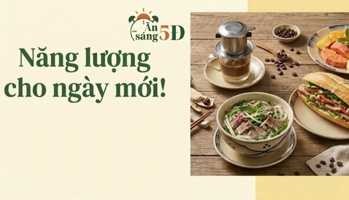 Ăn Sáng 5Đ - Đồ Ăn Sáng - KĐT Văn Phú
