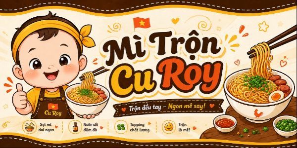 Mì Trộn Cu Roy