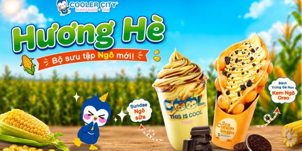 Trà Sữa - Kem Cooler City - Trịnh Công Sơn