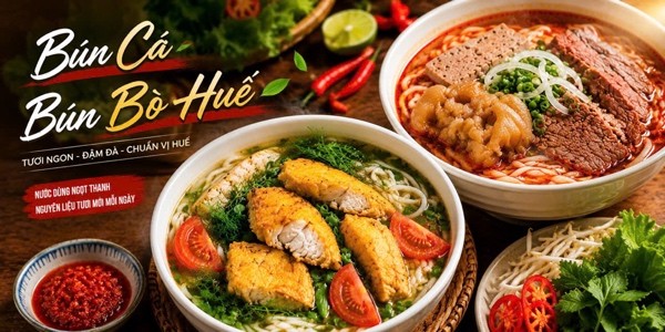 Bún Cá Sườn Cay & Bún Bò Huế Chuẩn Vị - Trương Định