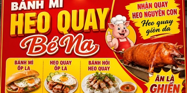 Bánh Mỳ Heo Quay Pé Na