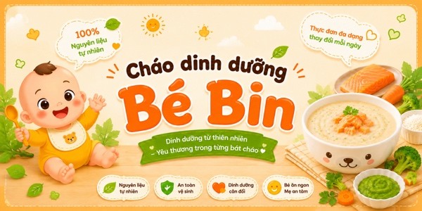 Cháo Dinh Dưỡng Bé Bin - Chợ Vạn Phúc