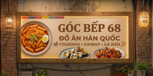 Góc Bếp 68 - Đồ Ăn Hàn Quốc - Ngõ Thông Phong