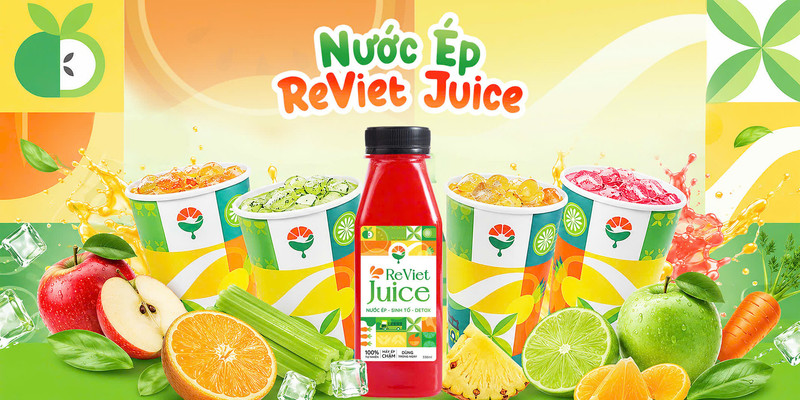 Nước Ép ReViet Juice - 58 Lê Đình Lý