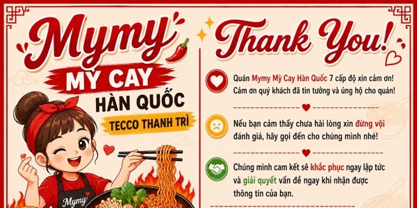 MyMy - Mỳ Cay Hàn Quốc - Tecco Thanh Trì