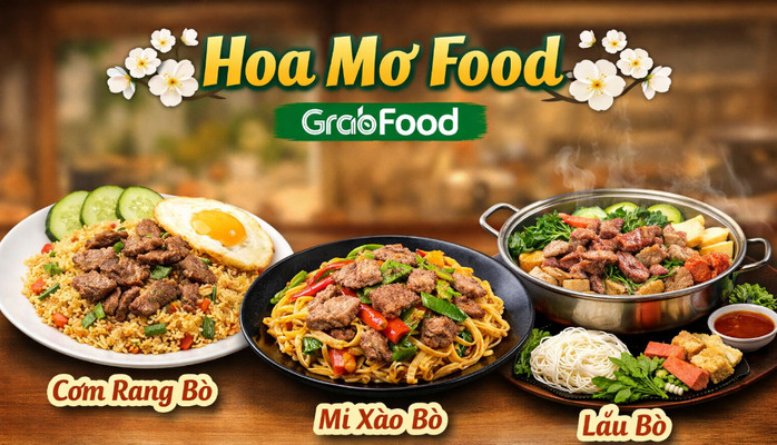 Hoa Mơ Food - Cơm Rang Bò & Mì Xào - Đường D19
