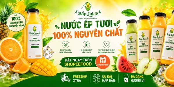 Bắp Juice Nước Ép, Sinh Tố & Detox - 38 Doãn Kế Thiện