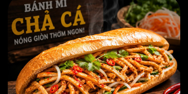 Bánh Mì Chả Cá Nóng - Cái Răng Cần Thơ