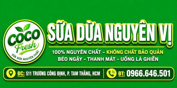 Sữa Dừa Nguyên Vị Vũng Tàu - 55 Hoàng Văn Thụ
