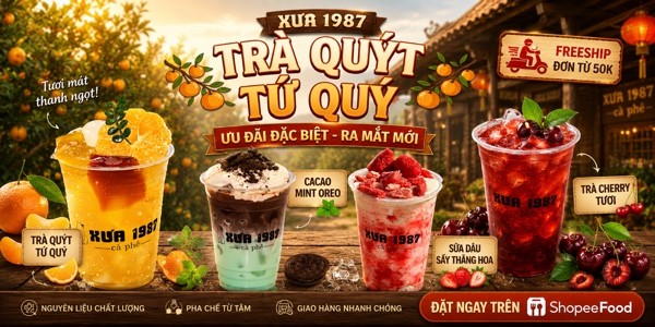 Xưa 1987 Cà Phê - Đường D9