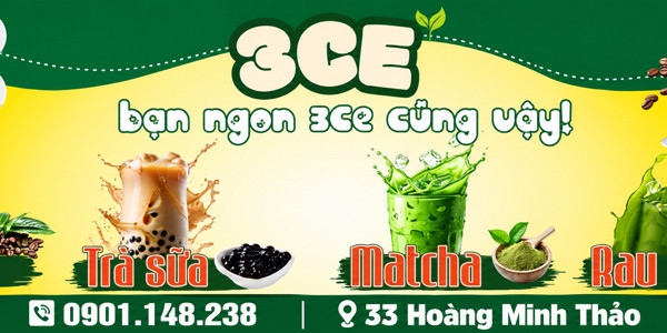 3CE - Coffee & Drinks - 33 Hoàng Minh Thảo