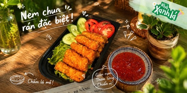 Ăn Vặt Nhà Xanh Lá - Nem chua rán, Khoai Tây chiên, Gà chiên, Cá Nugget & Trà trái cây - Xã Đàn