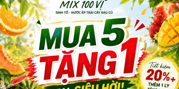 Sinh Tố - Nước Ép Trái Cây 100 Vị HLP