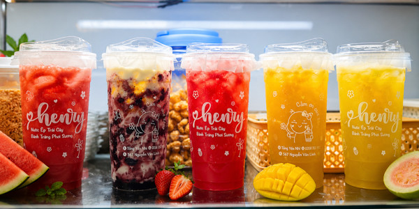 NƯỚC ÉP TRÁI CÂY & BÁNH TRÁNG PHƠI SƯƠNG - XUÂN AN