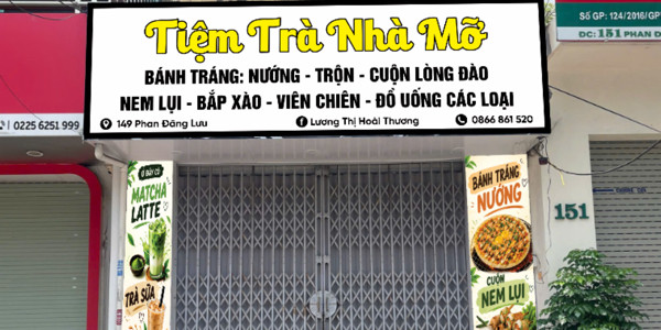 Tiệm Trà Nhà Mỡ - 149 Phan Đăng Lưu Kiến An - Đại Học Hải Phòng