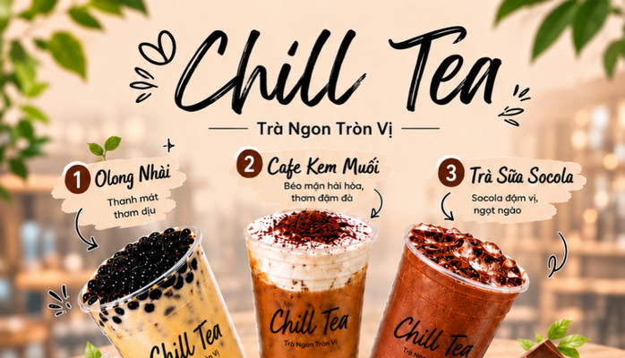 Trà Sữa Chill Tea - 101D2 Đặng Văn Ngữ