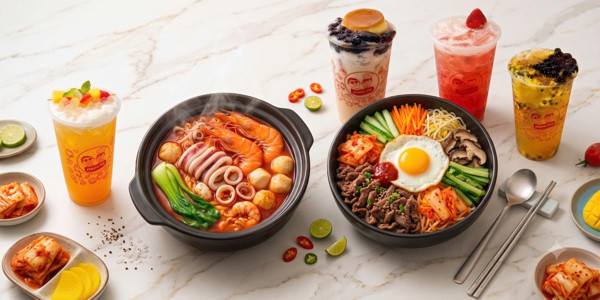 Lẩu Nướng Quách Gia - Mì Cay, Sushi & Trà Sữa