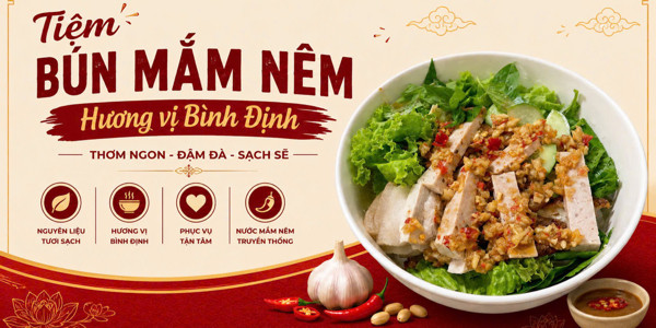 Tiệm Bún Trứ Danh - Bún Mắm Nêm & Bún Nước Tương - Gò Vấp