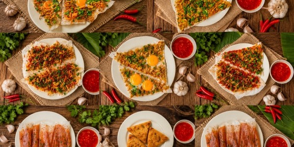 Ăn Vặt Su Cà - Bánh Tráng Kẹp & Chân Gà Sốt Thái