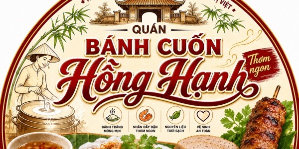 Hồng Hạnh - Bánh Cuốn Thịt  & Tôm Thịt