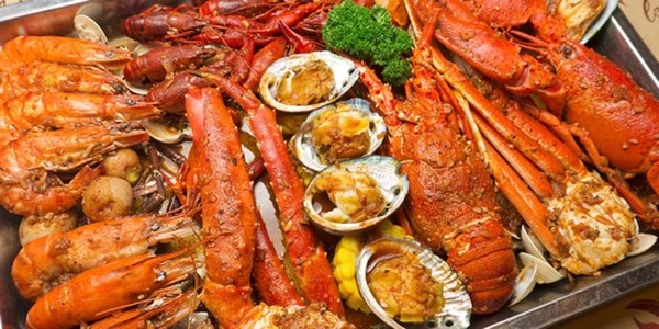 Hải Sản Cajun - Tôm, Mực & Bạch Tuộc Nướng