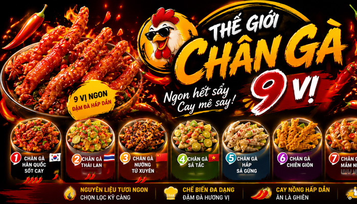 Thế Giới Chân Gà - Ăn Vặt - 110 Lê Duẩn