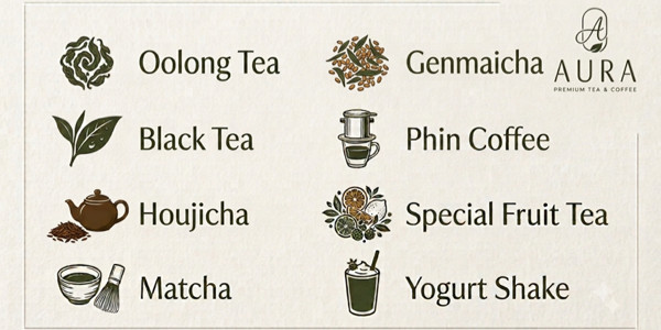 AURA Premium Tea & Coffee