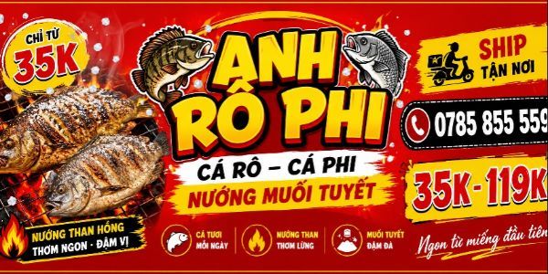 Cá Rô, Cá Phi nướng tuyết - ANH RÔ PHI - Trần Quang Diệu