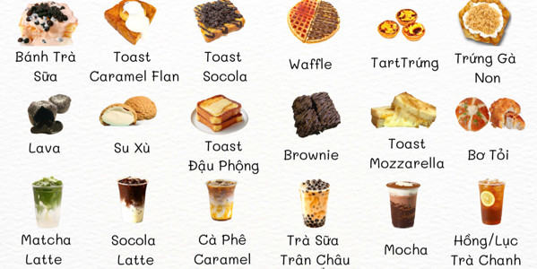Ăn Bánh Uống Trà - Cà Phê, Trà Sữa & Bánh Ngọt - Đường Số 2