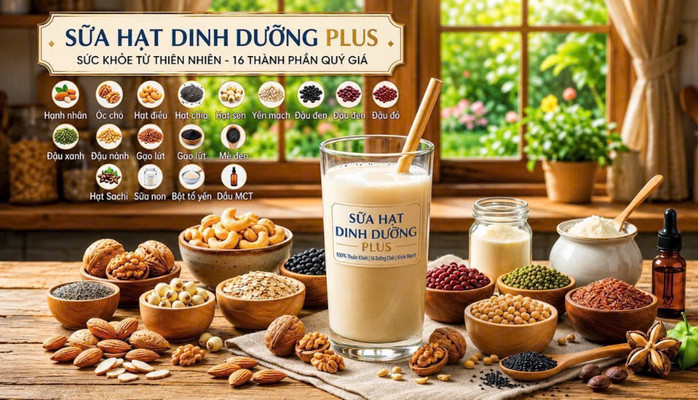 Sữa Hạt Dinh Dưỡng - Plus - Phạm Ngũ Lão