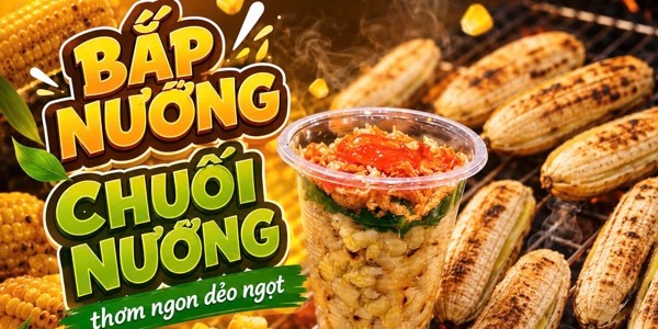 Bắp Nướng & Chuối Nướng - Tây Thạnh