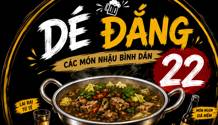 Dé Đắng 22 - Các Món Nhậu Bình Dân - Tôn Thất Tùng