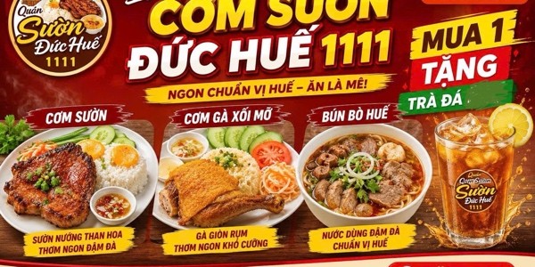 CƠM SƯỜN ĐỨC HUẾ 1111 - LONG BIÊN