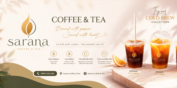 Sarana Coffee & Tea - Cold Brew - Lê Văn Sỹ