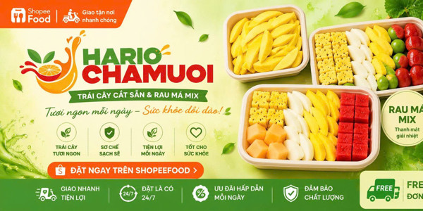 Trái Cây Cắt Sẵn & Rau Má - Lạc Long Quân