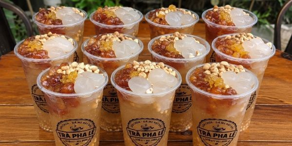 Trà Pha Lê - Đá Me Hạt Đác, Trà Đào & Matcha Latte - Hương Lộ 2, Bình Tân