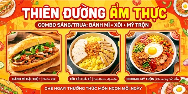 Hà Đình - Bánh Mì, Xôi & Mỳ Trộn - Khu TĐC Thị Cấm