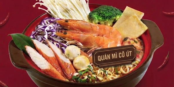 CÔ ÚT QUÁN - MÌ CAY 7 CẤP ĐỘ & MÌ CHUA CAY TIM CẬT - Kiến Hưng