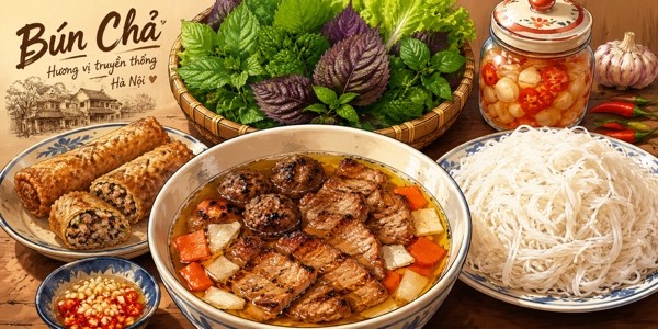 Quán Toàn - Bún Chả & Bún Miến Ngan - B10A Nguyễn Chánh