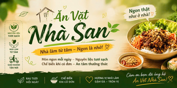 Tiệm Nhà San - Ăn Vặt Nhà Làm - Shop Online
