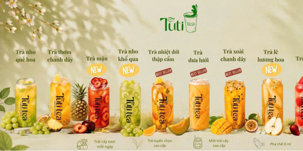 TuTi Tea - Trà Trái Cây Tươi