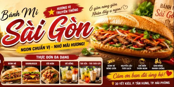 Bánh Mì Sài Gòn Hạnh Thoa - 30 Yết Kiêu CS5