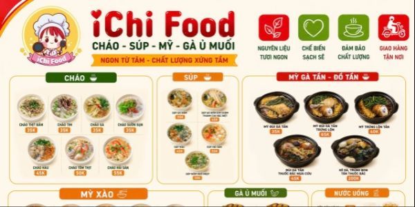 Ichi Food - Cháo, Mỳ & Gà Ủ Muối - Đình Thôn