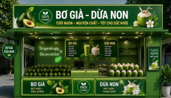 Bơ Già Dừa Non 034 - Bơ - Đường D9