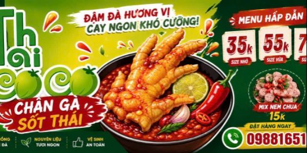 Chân Gà Xốt Thái - Coco - 44 Phù Đổng