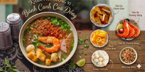 BÁNH CANH CUA ĐỒNG 491 - Bánh Canh Cua Đồng Bột Gạo - Lê Văn Lương