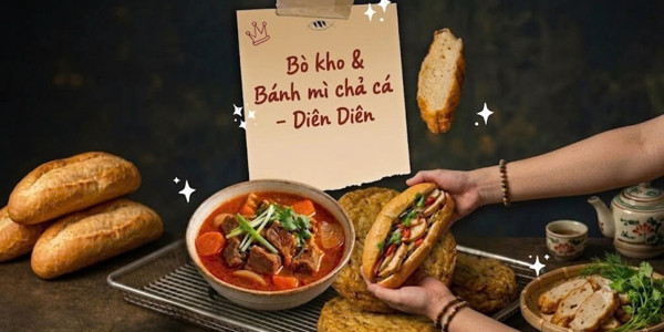 Bò Kho & Bánh Mì Chả Cá - Diên Diên